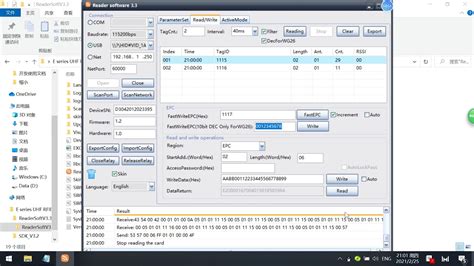 rfid fob read write software|rf reader software download.